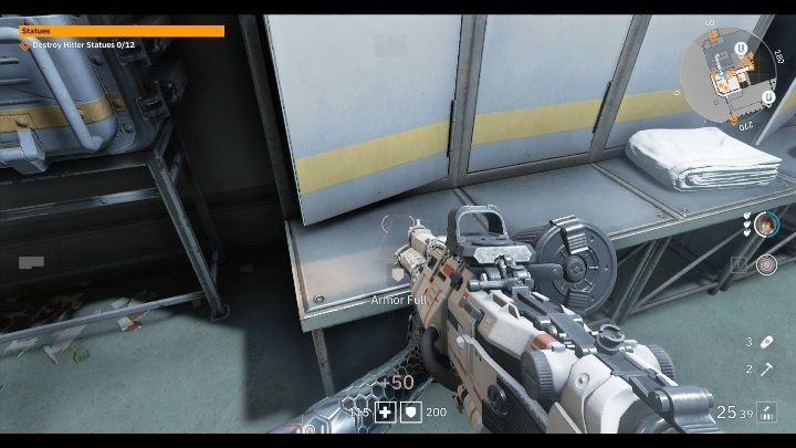 Youll find this diary in the locker room, next to the towels - Secrets and collectibles in Viktory Boulevard | Wolfenstein Youngblood - Collectibles and secrets - Wolfenstein Youngblood Guide