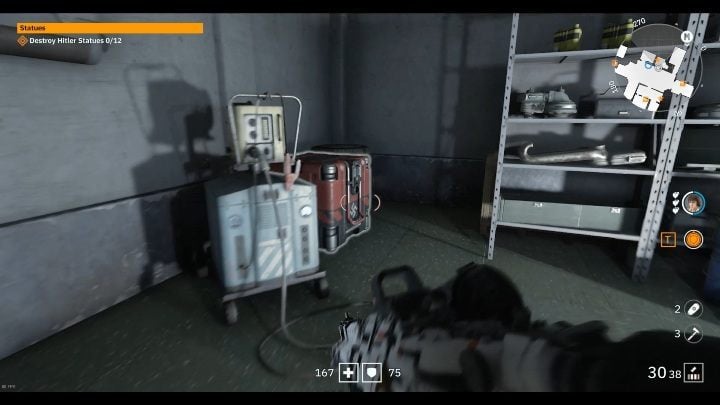 You will find this box in a room that can be opened with Electrickraftwerk - Secrets and collectibles in Viktory Boulevard | Wolfenstein Youngblood - Collectibles and secrets - Wolfenstein Youngblood Guide