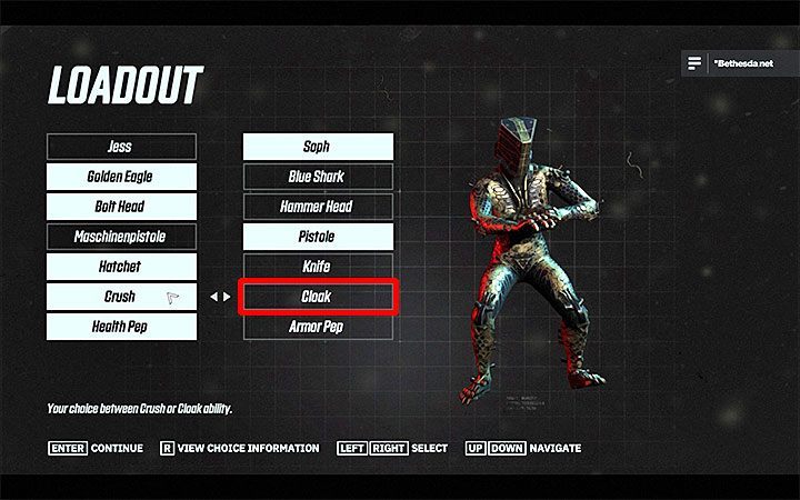 Camouflage can only be activated if you have an active Cloak skill - How to use camouflage in Wolfenstein Youngblood? - FAQ - Frequently Asked Questions - Wolfenstein Youngblood Guide