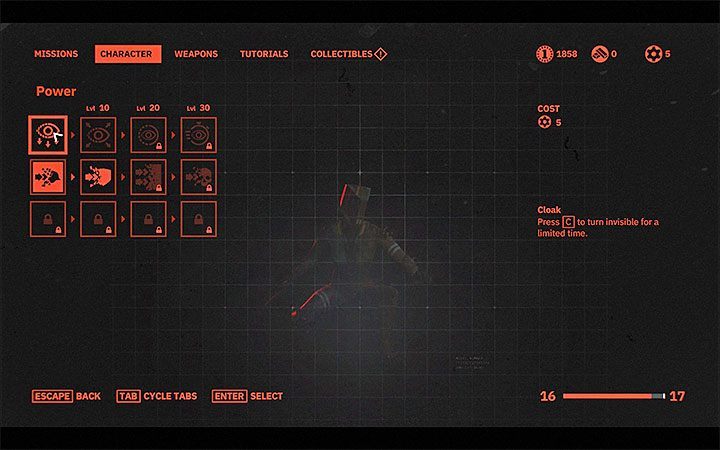The second way is to acquire this ability for 5 skill points - How to use camouflage in Wolfenstein Youngblood? - FAQ - Frequently Asked Questions - Wolfenstein Youngblood Guide