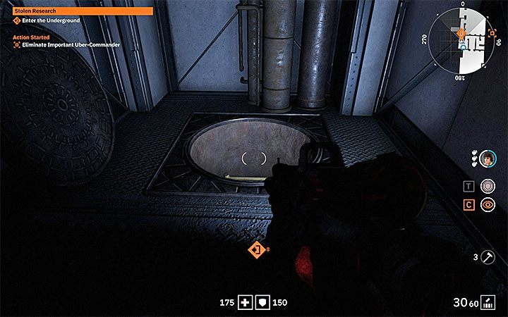 Whos commissioning the mission: Talk to Maria Laurent in a hiding place in the catacombs - Stolen Research | Wolfenstein Youngblood Walkthrough - Side missions - Wolfenstein Youngblood Guide