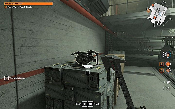 You will begin to meet your opponents only when you reach the next grate and raise it thanks to the close cooperation of the two sisters - Claude the Armourer | Wolfenstein Youngblood Walkthrough - Side missions - Wolfenstein Youngblood Guide