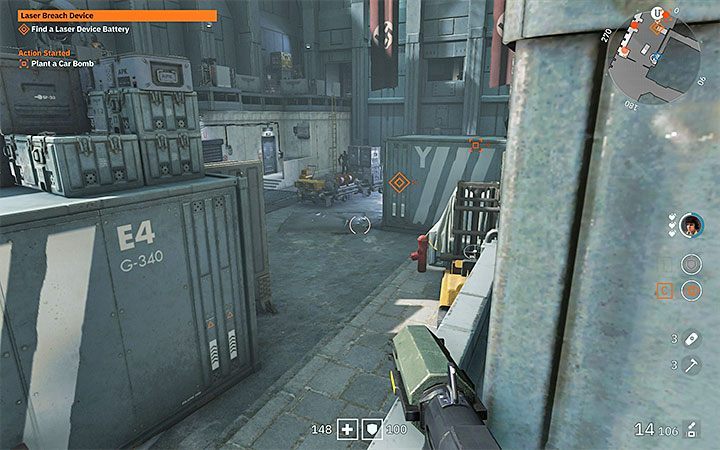 Now you need to go to the area of Victory Boulevard - Laser Breach Device | Wolfenstein Youngblood Walkthrough - Side missions - Wolfenstein Youngblood Guide