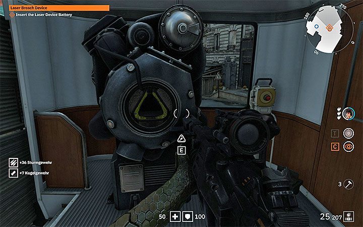 Head back to the Political Detention Area 4 - Laser Breach Device | Wolfenstein Youngblood Walkthrough - Side missions - Wolfenstein Youngblood Guide