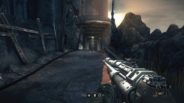 The final sprint in this location - Deathsheads Compound - Main missions - Wolfenstein: The New Order (coming soon) - Game Guide and Walkthrough