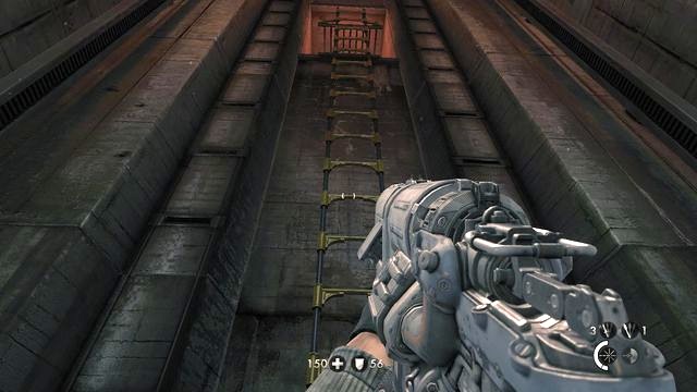 The ladder to the control room - London Nautica - Main missions - Wolfenstein: The New Order - Game Guide and Walkthrough
