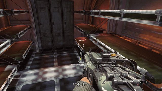 On a bed to the right - U-Boat - Secrets - Wolfenstein: The New Order - Game Guide and Walkthrough