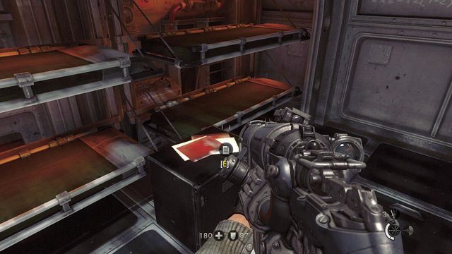 In the next room - U-Boat - Secrets - Wolfenstein: The New Order - Game Guide and Walkthrough