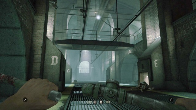 Once in the sewers, go to the far end in order to find another piece of gold - Chapter 1 - Prison - Walkthrough - Wolfenstein: The Old Blood - Game Guide and Walkthrough