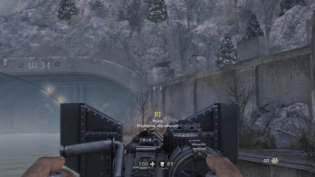 After killing all the enemies, replenish supplies and health, then jump into the boat - Chapter 1 - Prison - Walkthrough - Wolfenstein: The Old Blood - Game Guide and Walkthrough