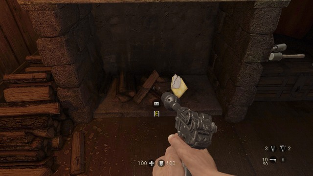 Letter #3 - Chapter 3 -Wolfenstein Keep - Secrets - Wolfenstein: The Old Blood - Game Guide and Walkthrough