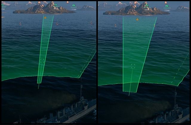 Use the two torpedoes shooting modes wisely. Each of them will work in different situations. - Aiming and shooting - Game mechanics - World of Warships - Game Guide and Walkthrough