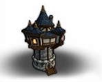 Mage Tower / Spirit Lodge - It allows you to create teleports to the individual parts of Draenor, in your garrison - Buildings (big) - Detailed guide - World of Warcraft: Warlords of Draenor Game Guide