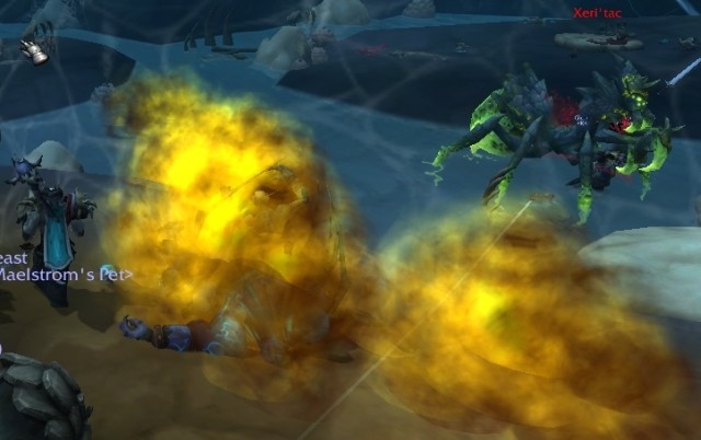 The most important thing during the battle is killing orcs that Xeritac preys on. - The Everbloom - Detailed guide - World of Warcraft: Warlords of Draenor Game Guide