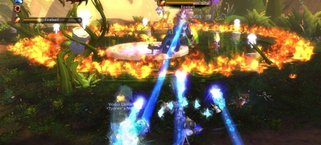 You simply can jump over the flames. - The Everbloom - Detailed guide - World of Warcraft: Warlords of Draenor Game Guide