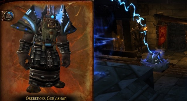 Ehen the cages in the corners of the room are activated, you need to jump down off the platform and deactivate it. - Upper Blackrock Spire - Detailed guide - World of Warcraft: Warlords of Draenor Game Guide