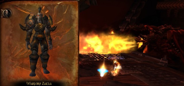 During the battle against Zaela, you need to remember about the wyvern above. - Upper Blackrock Spire - Detailed guide - World of Warcraft: Warlords of Draenor Game Guide