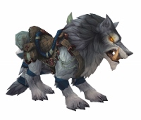 Swift Frostwolf - You can buy this mount at Warspear, the Hordes main city in Draenor, on the Ashran isle - Reputation-related mounts - Detailed guide - World of Warcraft: Warlords of Draenor Game Guide