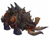Ironhoof Destroyer - You obtain this mount after you kill Blackhand, at least at the Mythic difficulty level, during the Raid - Remaining mounts - Detailed guide - World of Warcraft: Warlords of Draenor Game Guide