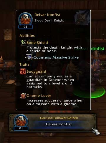 Every follower is unique - 8. The Garrison - World of Warcraft: Warlords of Draenor in 10 Easy Steps - World of Warcraft: Warlords of Draenor Game Guide