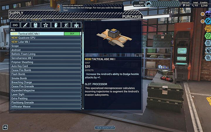 New Android upgrades can be obtained primarily through research projects such as Enhanced Android Processing - XCOM Chimera Squad: Achievements - Appendix - XCOM Chimera Squad Guide