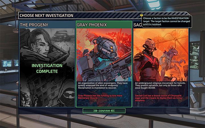 How to unlock: Complete the Gray Phoenix Investigation - XCOM Chimera Squad: Achievements - Appendix - XCOM Chimera Squad Guide