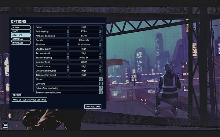 XCOM Chimera Squad has a rich list of graphics settings - XCOM Chimera Squad: PC system requirements - Appendix - XCOM Chimera Squad Guide
