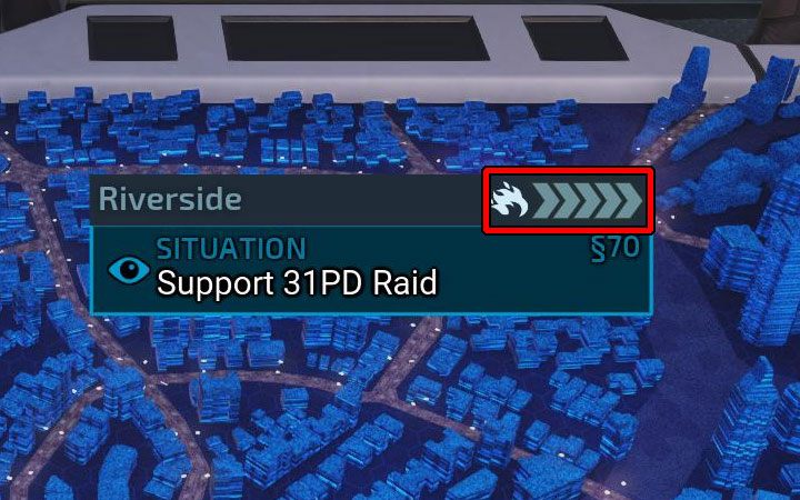 Each of the citys 9 districts has its own Unrest bar - it is displayed to the right of its name and symbolizes the current mood in that district - XCOM Chimera Squad: Anarchy level - how to lower it? - FAQ - XCOM Chimera Squad Guide