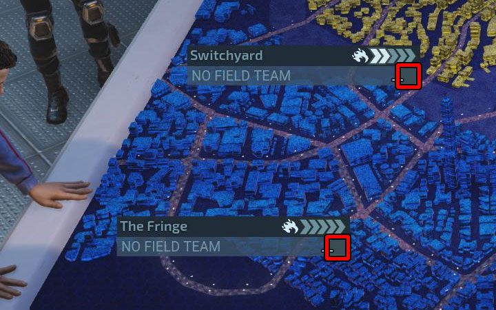 You can dispatch Field teams to City 31 districts - XCOM Chimera Squad: Field Teams - Basics - XCOM Chimera Squad Guide
