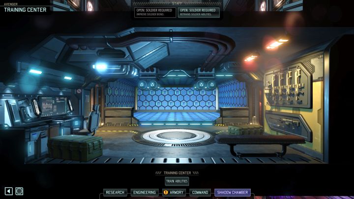 The facility for unlocking abilities. - Unlocking skills using AP | Character development - Character development - XCOM 2 Game Guide