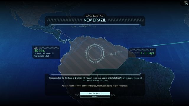 To contact a resistance cell, you will have to find the adequate activity on the map. - Making contact with the resistance | Game mechanics - Game mechanics - XCOM 2 Game Guide