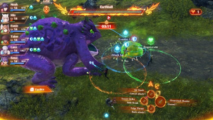 Colored circles on the ground indicate temporary buffs - Xenoblade 3: Beginners guide - list - Basics - Xenoblade Chronicles 3 Guide