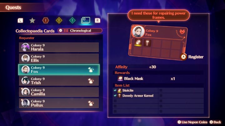 Have you always been annoyed by the amount of unnecessary items in your inventory - Xenoblade 3: Beginners guide - list - Basics - Xenoblade Chronicles 3 Guide