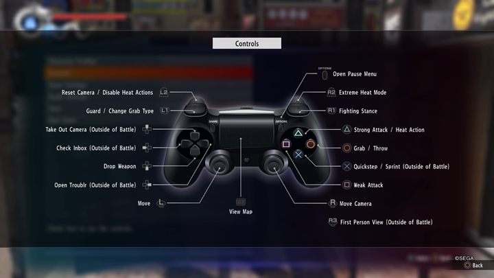 Button - Yakuza 6 Controls - Basics - Yakuza 6 Game Guide