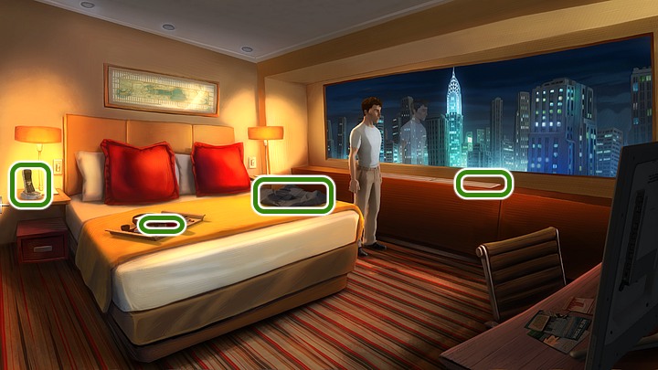 Click Johns jacket - there is no Amandas card - Chapter Three - New York | Walkthrough - Walkthrough - Yesterday Origins Game Guide