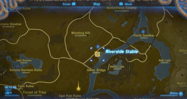Second location where you can find Hestu... - How to increase your inventory capacity in Zelda Breath of the Wild?? - FAQ - Frequently asked questions - The Legend of Zelda Breath of the Wild Guide