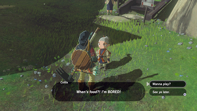 Play with Cottla - Side quests in Dueling Peaks Tower in Zelda Breath of the Wild - Side quests - The Legend of Zelda Breath of the Wild Guide