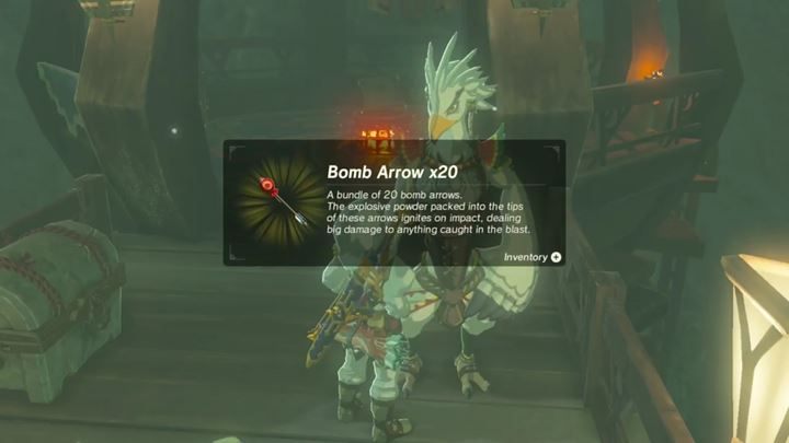 You will get 20 Bomb Arrows before the fight. - Divine Beast Vah Medoh | Bossfight in Zelda Breath of the Wild - Bossfights - The Legend of Zelda Breath of the Wild Guide